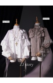 ZJ Story This Grave Buried Remains of Dragon 2026 Edition Batwing Sleeve Blouse(Pre-Order/9 Colours/Full Payment Without Shipping)